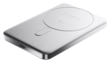 BMX SolidSafe Air MagSafe Qi2.2 Powerbank 10000 mAh 25 watt zilver