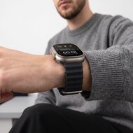 TechProtection Oceaan Apple Watch Ultra 49 / 46 / 45 / 44 mm bandje grijs