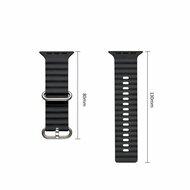 TechProtection Oceaan Apple Watch Ultra 49 / 46 / 45 / 44 mm bandje grijs