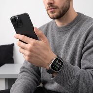 TechProtection Oceaan Apple Watch Ultra 49 / 46 / 45 / 44 mm bandje grijs