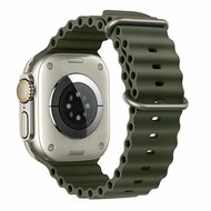 TechProtection Oceaan Apple Watch Ultra 49 / 46 / 45 / 44 mm bandje groen