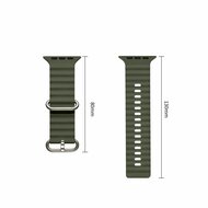 TechProtection Oceaan Apple Watch Ultra 49 / 46 / 45 / 44 mm bandje groen
