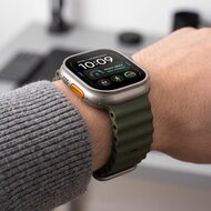 TechProtection Oceaan Apple Watch Ultra 49 / 46 / 45 / 44 mm bandje groen