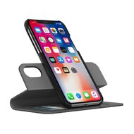 Incipio Esquire Folio iPhone X hoesje Grijs