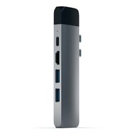 Satechi Pro USB-C Thunderbolt Ethernet hub Space Grijs