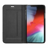 LAUT Prestige Folio iPhone Xs Max hoesje Zwart