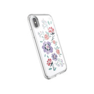 Speck Presidio Clear Print iPhone XS hoesje Canopyfloral