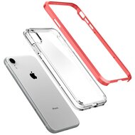 Spigen Neo Hybrid Crystal iPhone Xr hoesje Coral