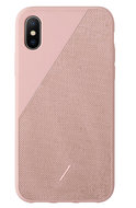 Native Union Clic Canvas iPhone XS Max hoesje Rose