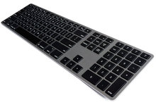 Matias Wireless Aluminium Azerty toetsenbord Space Gray