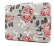 TechProtection Flower MacBook Pro 16 inch sleeve Wit