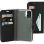 Mobiparts Classic Wallet iPhone 12 Pro / iPhone 12 hoesje Zwart