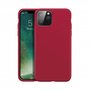Xqisit Silicone iPhone iPhone 12 mini hoesje Rood