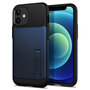 Spigen Slim Armor iPhone 12 mini hoesje Blauw