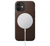 Nomad Leather&nbsp;MagSafe iPhone 12 mini&nbsp;hoesje Bruin