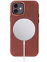 Decoded Leather MagSafe backcover iPhone 12 mini hoesje Bruin