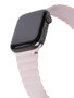 Decoded Silicone Magnetic Apple Watch 44 mm bandje Roze