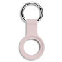 hoesie silicone AirTag sleutelhanger roze