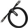 Otterbox Premium Lightning naar USB-C kabel 1 meter Zwart