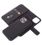Decoded Leather 2 in 1 Wallet iPhone 12 Pro / iPhone 12 hoesje Zwart