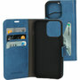 Mobiparts Classic Wallet iPhone 13 Pro hoesje Blauw
