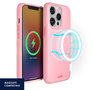 LAUT Huex Pastels MagSafe iPhone 13 Pro hoesje Roze