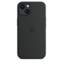 Apple MagSafe siliconen iPhone 13 hoesje Zwart