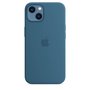 Apple MagSafe siliconen iPhone 13 mini hoesje Blauw