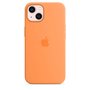 Apple MagSafe siliconen iPhone 13 mini hoesje Oranje