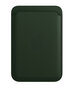 Apple leren MagSafe Wallet hoesje Groen