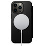 Nomad Leather MagSafe Folio iPhone 13 Pro Max hoesje Zwart