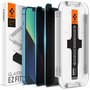 Spigen EZ Fit Privacy iPhone 13 / iPhone 13 Pro glazen screenprotector 2 pack