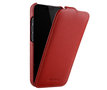 Melkco Leather Jacka iPhone 13 Pro hoesje Rood