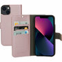 Mobiparts Saffiano Wallet iPhone 13 mini hoesje&nbsp;Roze