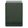 Woolnut Leather sleeve MacBook Pro 14 inch hoesje Groen