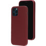 Mobiparts Silicone iPhone 12 Pro / iPhone 12 hoesje Plum Rood