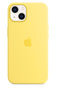 Apple MagSafe siliconen iPhone 13 hoesje Geel