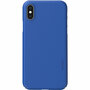 Nudient Thin Case iPhone XS hoesje Blueprint Blauw