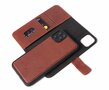Decoded Leather 2 in 1 Wallet iPhone 11 Pro Max hoes Bruin
