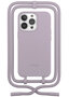 Woodcessories Change iPhone 14 Pro hoesje met koord lilac