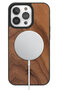 Woodcessories Bumper iPhone 14 Pro hoesje walnut
