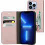 Mobiparts Classic Wallet iPhone 14 Pro hoesje roze