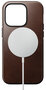 Nomad Horween&nbsp;MagSafe iPhone 14 Pro hoesje bruin