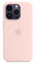 Apple MagSafe siliconen iPhone 14 Pro Max hoesje roze