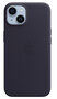 Apple MagSafe leren iPhone 14 Plus hoesje blauw