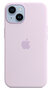 Apple MagSafe siliconen iPhone 14 Plus hoesje lila