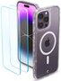 Spigen Cyrill Shine MagSafe iPhone 14 Pro glitter hoesje met screenprotector