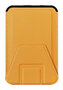 hoesie MagSafe wallet portemonnee hoesje met stand geel