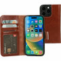 Mobiparts Excellent Wallet iPhone 14 Pro hoesje bruin