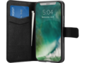 Xqisit Viskan Wallet iPhone X hoesje Zwart